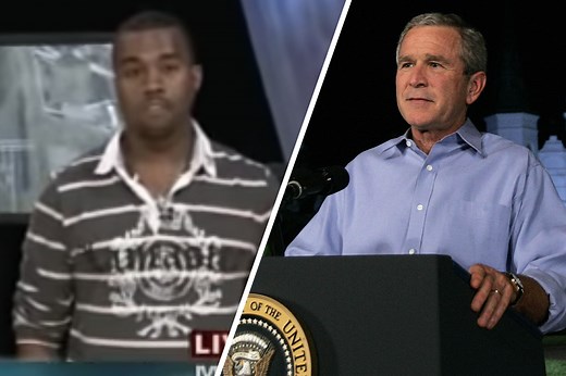 Kanye West said, 'George Bush doesn't care about Black people' on this day in 2005