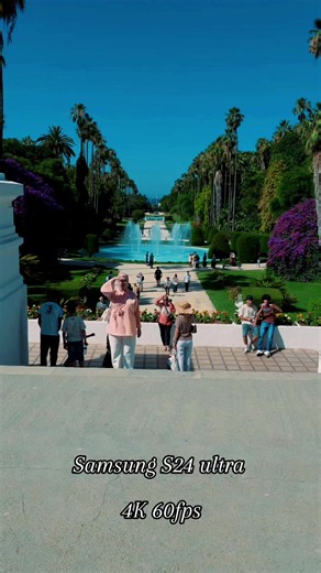 Samsung S24 Ultra 4K 60fps: Cinematic Camera Shots in Jardin d'Essai, Algeria