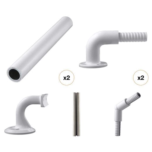 Deckorators ADA White Handrail Kit - The Home Depot
