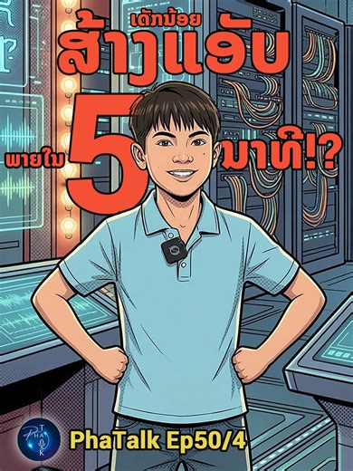 TikTok EP50/4 ເດັກນ້ອຍສ້າງແອັບໃນເວລາອັນສັ້ນ ຄົນໜຶ່ງໃຊ້ Code.org, ສ່ວນອີກຄົນໜຶ່ງໃຊ້ Gemini ເຂົ້າໃນການຂຽນຊ່ວຍ 😲. #phatalk #ການສຶກສາ #ເດັກນ້ອຍລາວ #AI #fyp