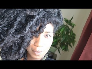 BIG Voluminous Curls | Satin Roller Set Wet Natural Hair