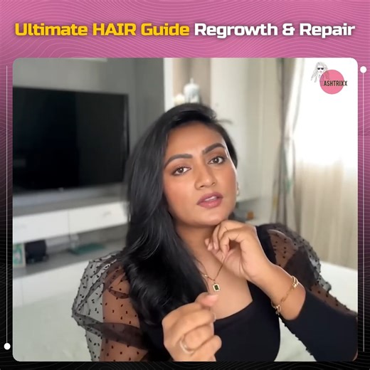 15K views · 133 reactions | Ultimate HAIR Guide Regrowth & Repair Watch full video: https://youtu.be/get5v-JqYTc | Ashmita Karnani | Facebook