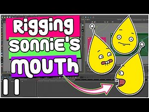 RIGGING Sonnie's MOUTH | Toon Boom Harmony Rigging Tutorial | Part 11