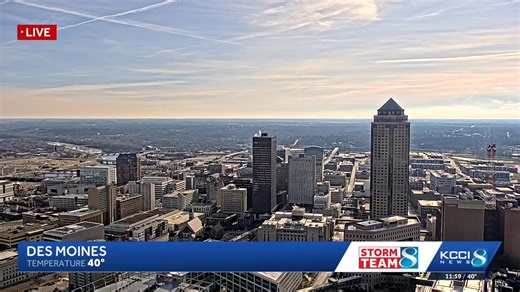 Watch the annual balloon drop for Noon Year's Eve today at the Science Center of Iowa. | KCCI