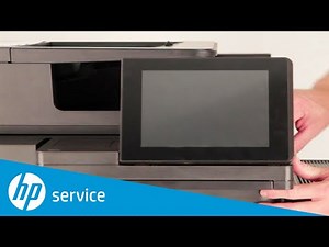 Replace the Control Panel | HP LaserJet Enterprise MFP M630 | HP Support