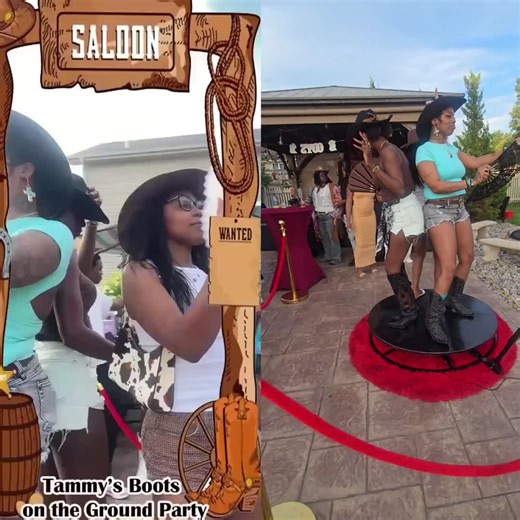 The 360 booth vs how I ACTUALLY get the shot 👀🤠 y'all see the magic — here's the behind the scenes 🎥 Tammy's Boots on the Ground party was a whole VIBE 💚🐎 who's booking the boots?? 👇 📲 (708) 580-1253 🔗 linktr.ee/snapme360 @snapme360photo #360Booth #BootsOnTheGround #ChicagoEvents #Fyp #360PhotoBooth
