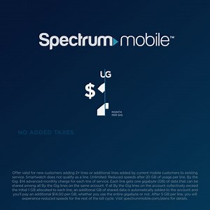 1.9K reactions · 140 shares | Mix and match $29.99/mo for 2+ lines of unlimited or $14/mo per gig. Visit SpectrumMobile.com or your local Spectrum store. | Spectrum | Facebook