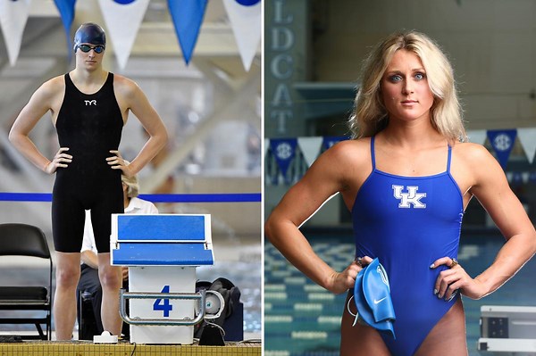 Lia Thomas so ‘well-endowed’ I had to ‘refrain from looking’: Riley Gaines
