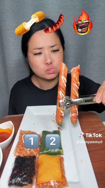 요즘 유행하는 롱~~소시지에 노브랜드 치즈스틱 4개에 6,980원!! #mukbang #tiktokfood #먹방 #불닭 #치즈스틱