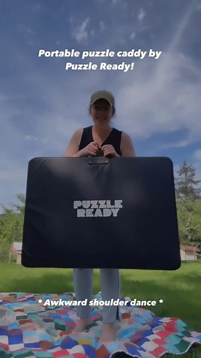 Amazon.com: Portable 1500-Piece Jigsaw Puzzle Board - Caddy with 6 Sorting Trays & Non-Slip Surface - Puzzle Ready : Toys & Games