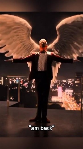 The moment Lucifer got his wings back… the Devil remembered who he really is..#lucifer#movie