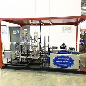 [Hot Item] L-CNG LNG Fueling Stations Cryogenic LNG Pumps Liquid Oxygen Nitrogen Lco2 Gas Cylinder Filling Pump Skid Mounted