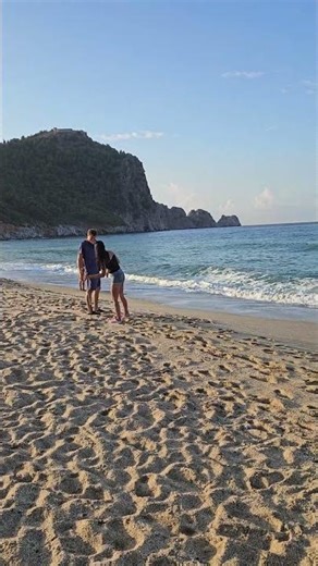 A Very Beautiful Beach In The Mediterranean Sea Coast - A Must See!