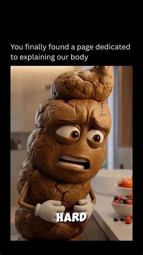 Explaining Our Body on Instagram: "Stools, also called feces, are the solid waste that the body eliminates after digestion. When we eat, food travels through the digestive system where nutrients and water are absorbed into the body. What remains—undigested food, bacteria, salts, and other waste—moves into the large intestine, where more water is removed. The final material is then stored in the rectum until it leaves the body during a bowel movement. The appearance of stools can tell a lot about