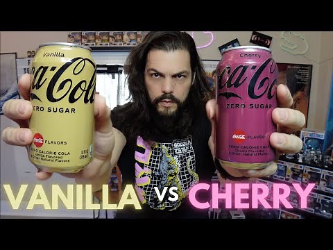 Coke Zero Taste Test Cherry vs Vanilla! Sugar Free Taste Test. Death battle Coke Zero Edition