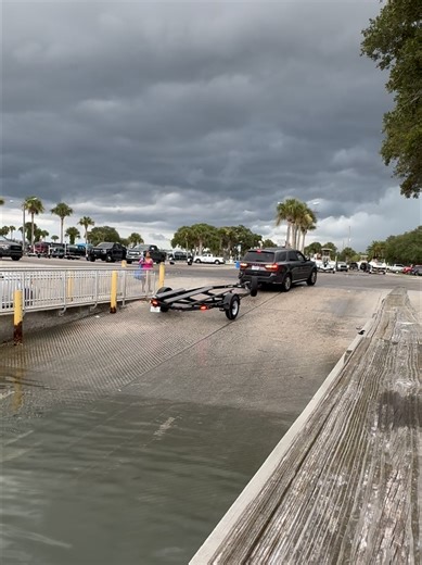 Boat Ramp Staredown - Ramp Campers intimidated by this guy? #boatramps #rampcamping #creditcardcaptain | Credit Card Captain