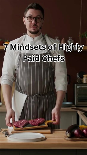 If you’re a chef and you desire to be relevant—to be at the top of your profession, you must carry the seven mindsets of Highly Paid Chefs. #cheflife #chef #CulinarySuccess #KitchenLeadership #ChefGrowth