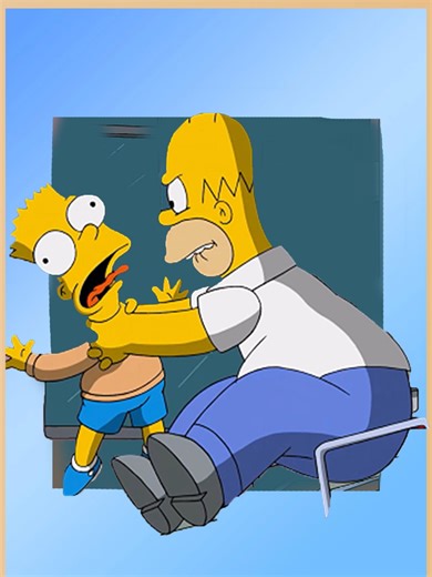 Marge's Magical Transformation in The Simpsons