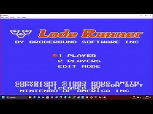 Lode Runner (NES) Gameplay