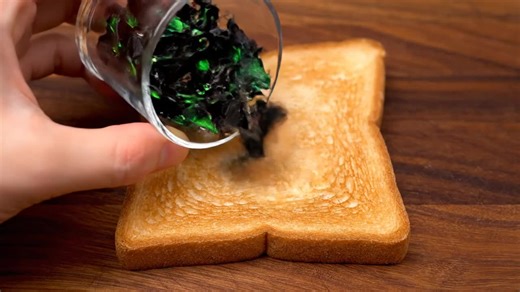 Satisfying ASMR Toast Spreading Experience