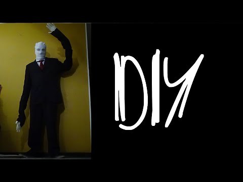 how to make a slenderman costume