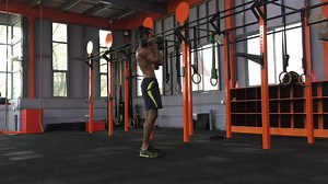 All you need are a couple of dumbbells and you'll be kicking and punching your way to build some impressive muscular endurance 👍🏻 1. Push up with kick through 2. Thruster punches Ninja's secret 🙅🏻‍♂️: Practice the moves without weights first and remember to go light when you pick up the dumbbells, we're focusing on quality of movement and repetitions, not weight lifting. Keep the foot off the floor after the kick through for an added core challenge and go explosive on the punch using the mom