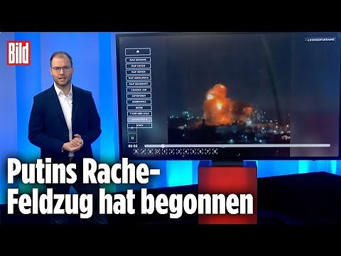 Massive Explosionen auf der Krim | BILD Lagezentrum