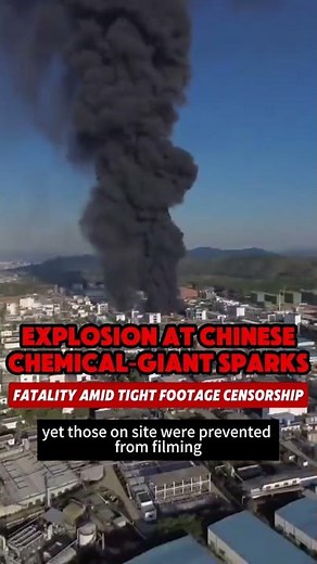 Explosion at Chinese chemical‑giant sparks fatality amid tight footage censorship