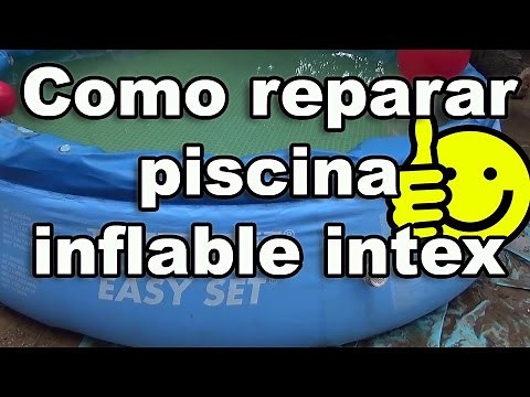 How to Repair an Inflatable Pool intex