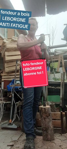 Fendeur Leborgne: Simplicité et Efficacité pour Fendre du Bois