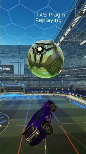 4 resets with TAS #rocketleague #rl #shorts