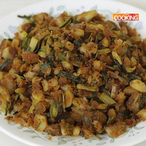 95K views · 1.7K reactions | 'Spring Onion Stir Fry' FULL RECIPE: https://goo.gl/q6T5iB [Also Try] Chilli Potato: https://goo.gl/6gkd7p Mushroom & Baby corn masala: https://goo.gl/oJXw7h #SpringOnionStirFry #SpringOnions #StirFry #poriyal #cooking #food #homecooking | Home cooking | Facebook