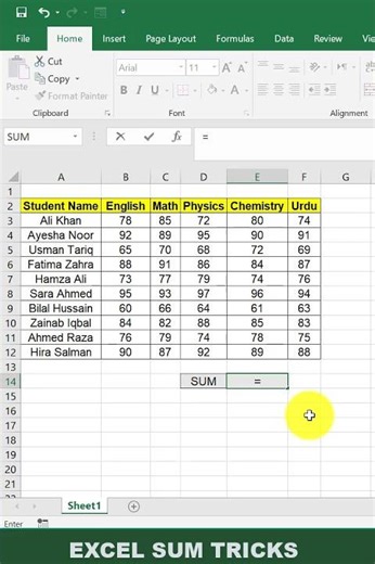Top 3 Excel Sum Tricks You Must Know