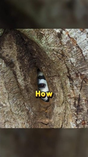 Why This Bird is Trapped Inside a Tree