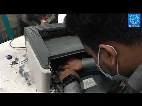 Canon Printer LBP 3300 Paper Jam Problem Easy Solution, Paper jam inside printer.