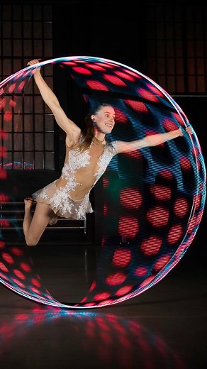 It’s here! 🎉 Enjoy this new sublime act with our LED Cyr Wheel FT2, performed by the skillful artist @leatoranjenner 😊👏 Lea performs with Cyr wheels for many years, and when we saw her captivating performance in the breathtaking show ✨LUZIA✨ from @cirquedusoleil we told ourselves that we need to create something special together! 🙌 In this video, Lea shows the limitless possibilities of a LED Cyr wheel performance programmed to beautiful music with some really striking images and patterns sh