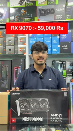 1.2 Lakh Rs Gaming Pc Build with RX 9070 in Lamington Road Mumbai. #shorts #pcbuildshorts