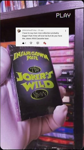 Insane Clown Posse “The Jokers Wild” Cassette (Riddlebox Sampler) #insaneclownposse #icp