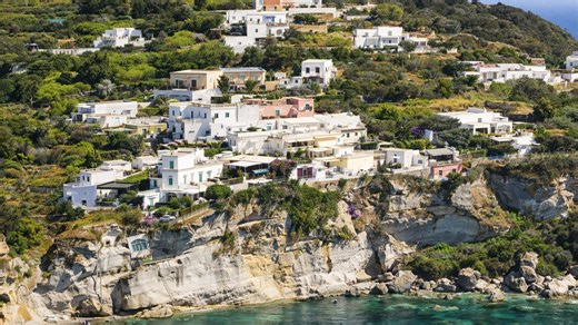 How do people live on this cliffside island?