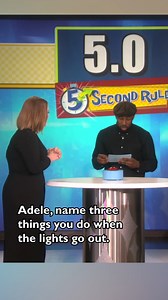 Adele plays 5 Second Rule 😂 | Ellen DeGeneres