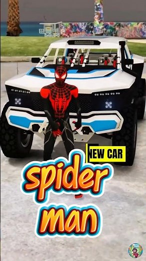 💥 GTA 5 Mods : Spider-Man’s New Car Celebration Turns Into Epic Fight With Sandman! 😱 #shorts