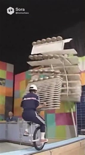 Japanese TV shows were the most extreme in the world - Massive Plate Balancing Competition