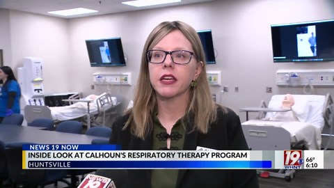 Inside Look at Calhoun's Respiratory Therapy Program | Oct. 22, 2025 | News 19 at 6 p.m.