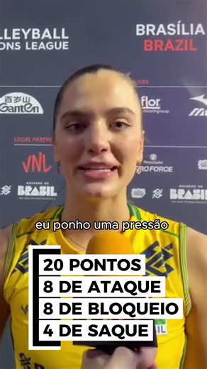 Julia Kudiess kicks off VNL 2026 with a decisive performance! 🇧🇷🏐