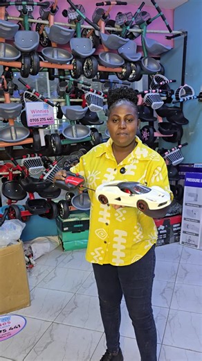 Battery operated remote control toy car @2800 Reach us on 0705275441 Shop with us at Nairobi town, Superior Centre 3rd flool room J10. Its along kimathi street opp stanbic bank