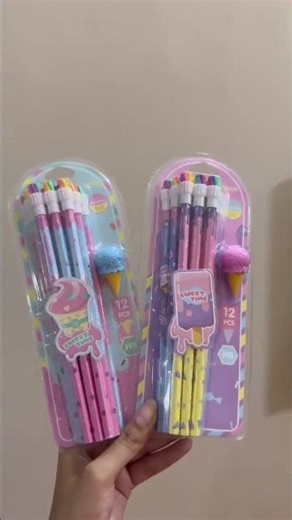 pencil box for girls ice cream themed perfect for gifting