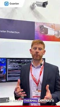Thermal Cameras with Guanlan Large Scale AI Model: 24/7 perimeter protection & fire prevention🔥