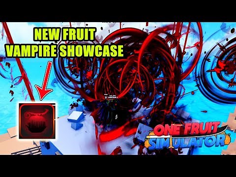 One Fruit Simulator - Vampire Fruit Showcase