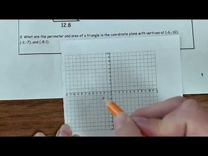 Find the Perimeter of a Triangle on the Coordinate Plane
