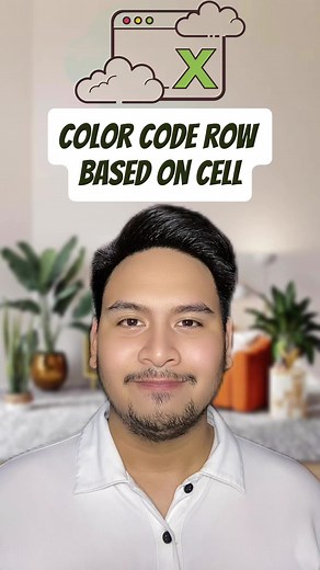 Color Code Row Based on Cell - Excel Tutorials